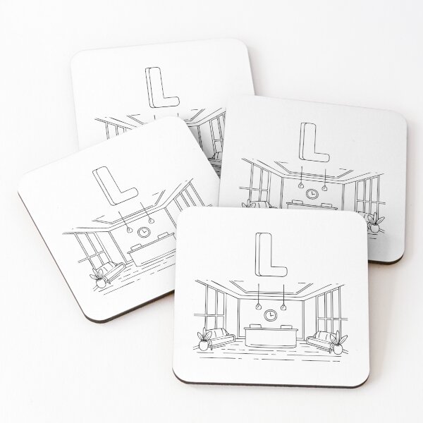 Item preview, An Illustration of Lobby beside letter L designed and sold by rasagamastore.