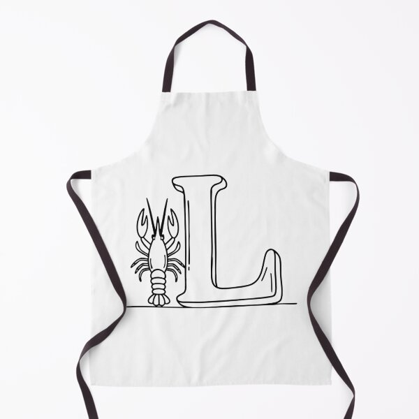 Item preview, An Illustration of Lobster beside letter L designed and sold by rasagamastore.
