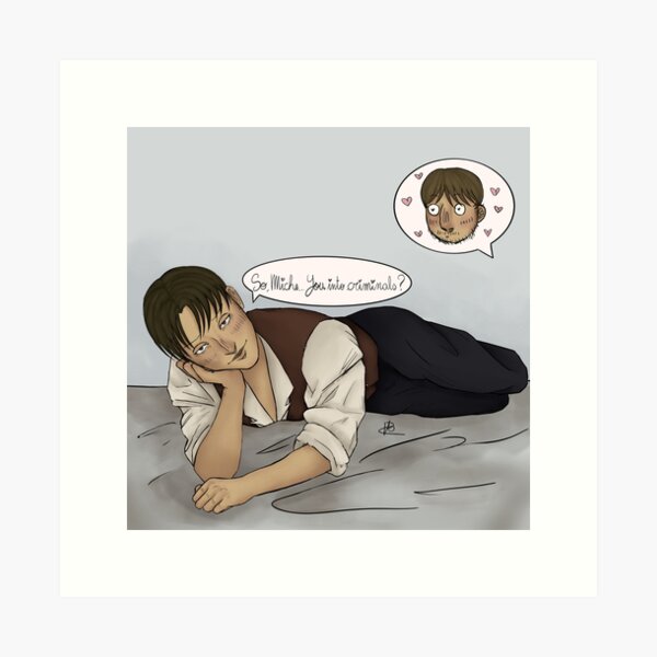 Item preview, Levi Ackerman and Miche Zacharius designed and sold by ythooof.