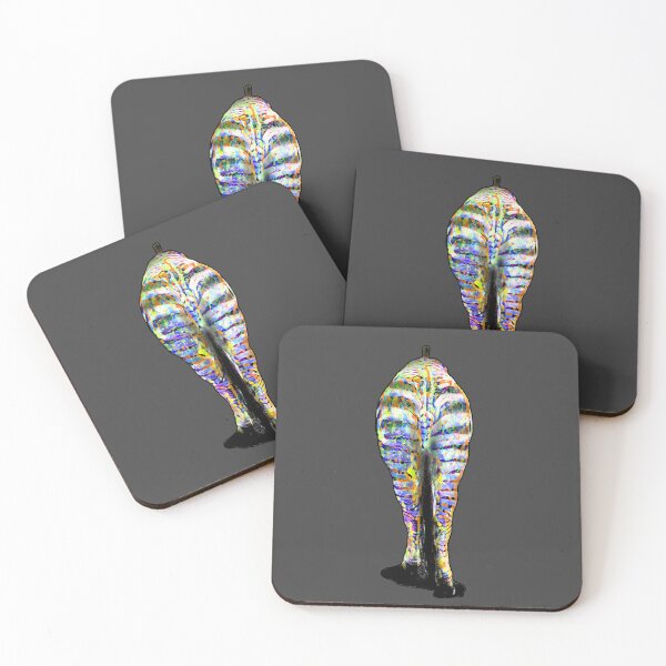 Item preview, Zebra butt colored photo designed and sold by CryptoLadyGabi.