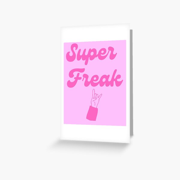 Item preview, Super Freak – Retro Rock & Funk Party Design designed and sold by LAS-PRINTS.