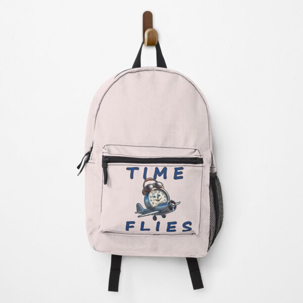 Item preview, time flies clock airplane goggles cartoon text designed and sold by hardingcarl2.