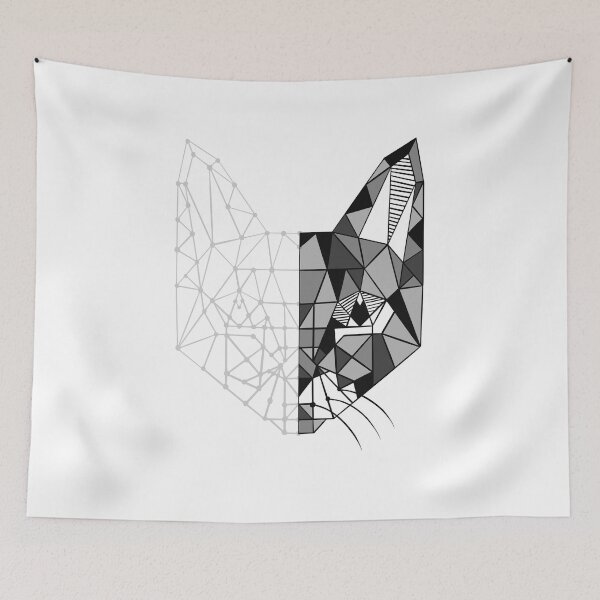 Artikelvorschau, Low-Poly-Katze entworfen und verkauft von Onexly.