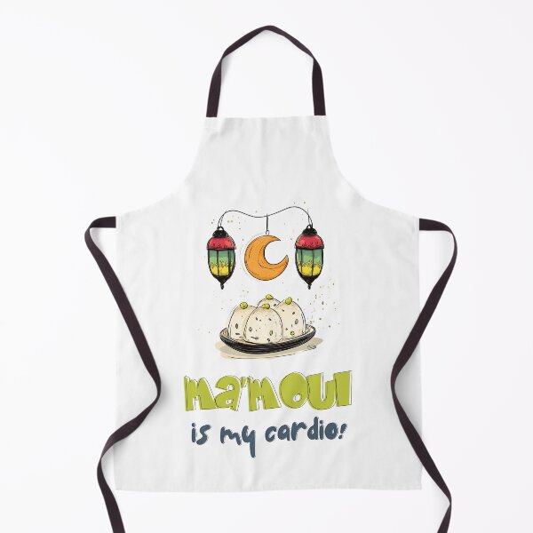 Item preview, Maamoul is My Cardio: Who Needs the Gym When There's Mamoul? Funny Eid Treats & Lanterns Meme designed and sold by FUNqoosh.