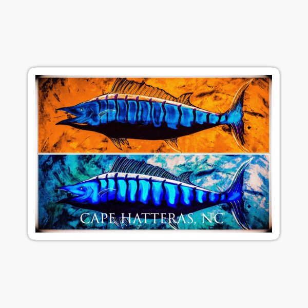 Vista previa del artículo con la obra «Wahoo salado», diseñado y vendido por barryknauff.