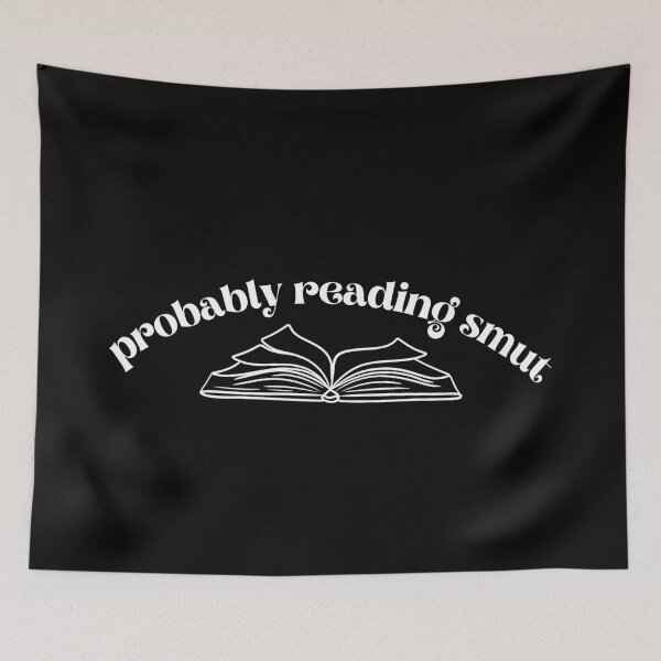 Item preview, Probably Reading Smut Open Book (White) designed and sold by Mollysb428.
