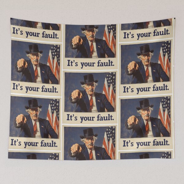 Item preview, It's your fault designed and sold by MendaciousMina.
