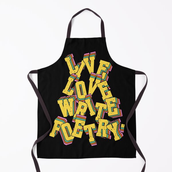 Item preview, world poetry day - Live, Love, Write Poetry - Poetry Day Quote designed and sold by SlocifieShop.
