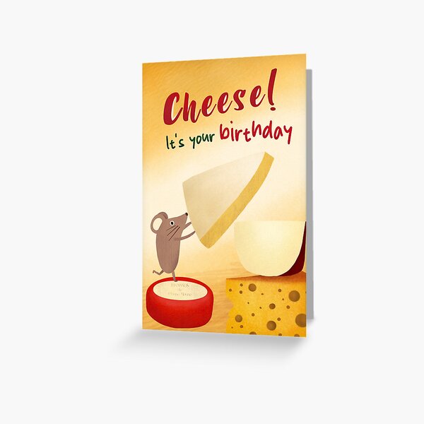 Aperçu de l'œuvre Carte d'anniversaire créée et vendue par Natalie Tien Illustration.