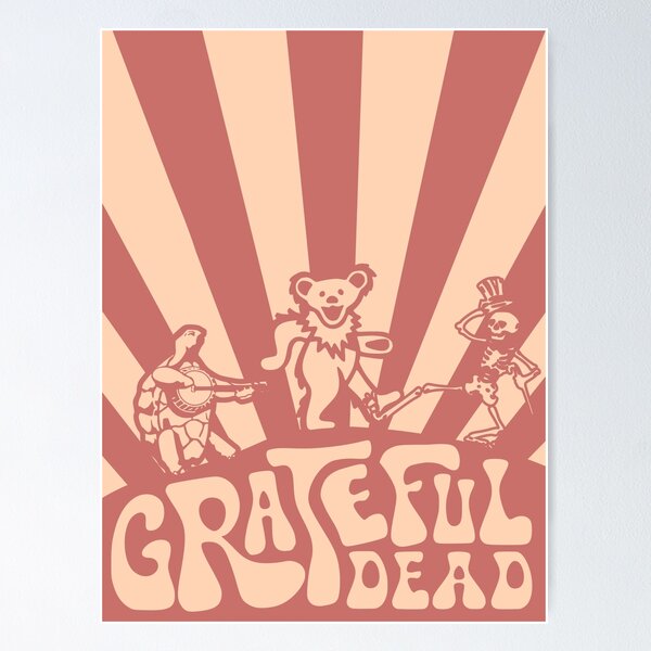 Artikel-Vorschau von Grateful Dead-Poster, designt und verkauft von covella1.