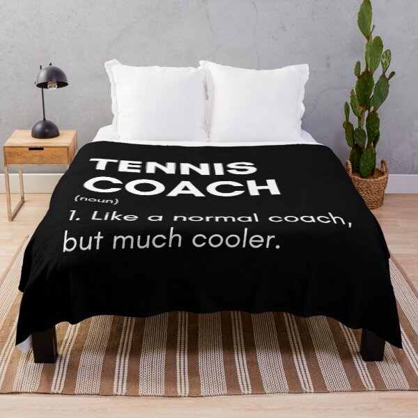 Item preview, Tennis Coach Like A Normal Coach But Much Cooler Funny Tennis Player designed and sold by CuteLovelyDesigns.