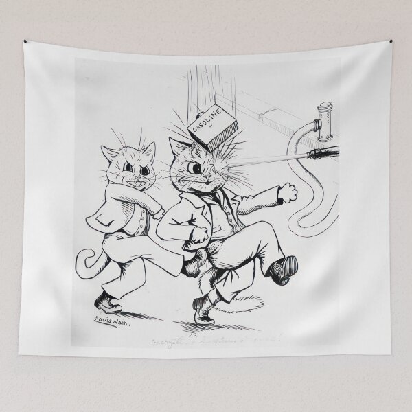 Item preview, Louis Wain designed and sold by ShelbyMCCCay.