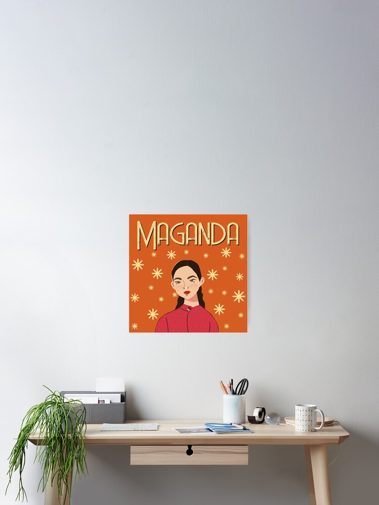Thumbnail 2 of 3, Poster, Maganda designed and sold by DiorelleDesigns.