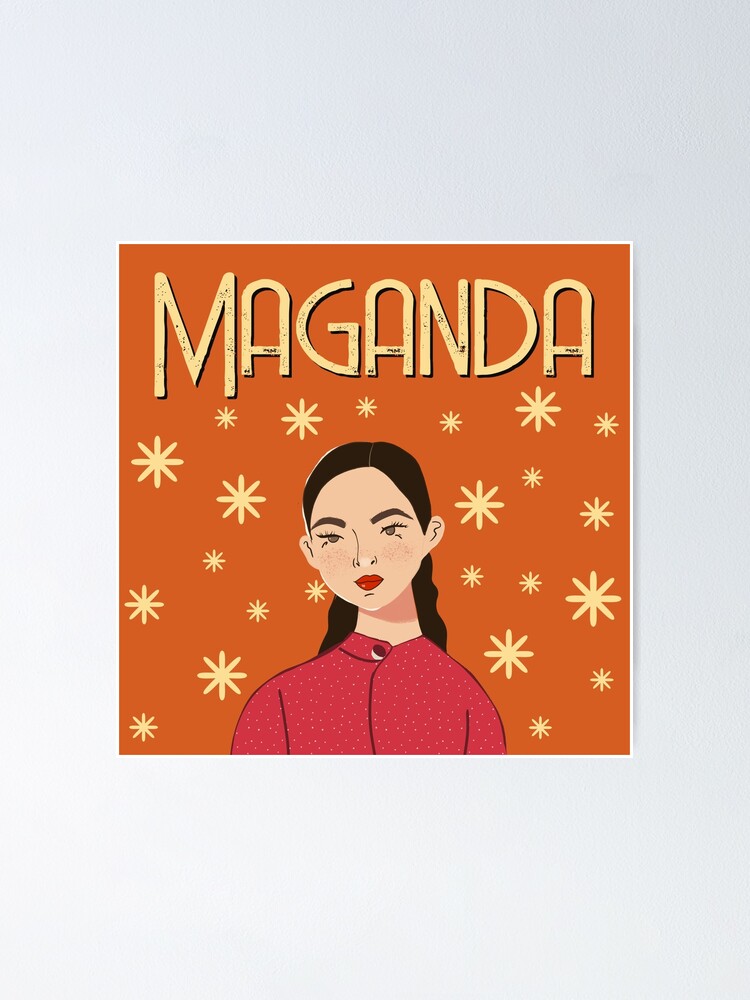 Thumbnail 1 of 3, Poster, Maganda designed and sold by DiorelleDesigns.