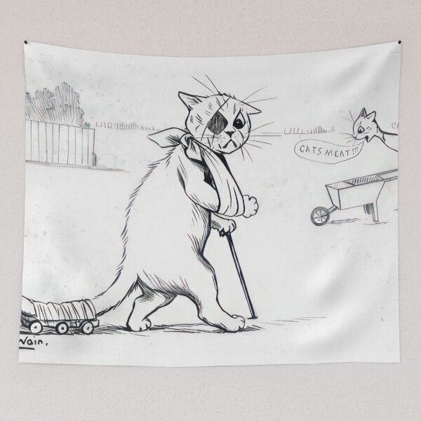 Item preview, Louis Wain designed and sold by ShelbyMCCCay.