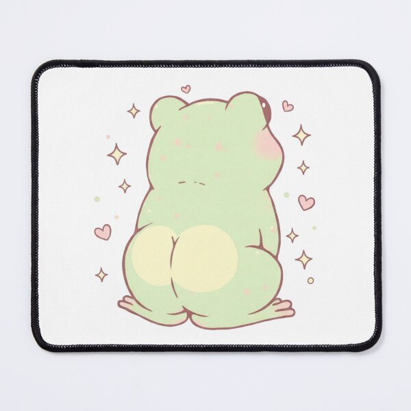 Item preview, Cute Shy Kawaii Blushing Frog Butt designed and sold by Alex Songs.
