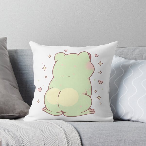 Item preview, Cute Shy Kawaii Blushing Frog Butt designed and sold by Alex Songs.