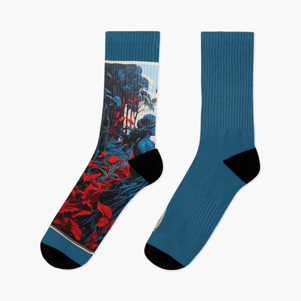Item preview, Harmony of Two Figures in Red and Blue designed and sold by KilianSzmid.