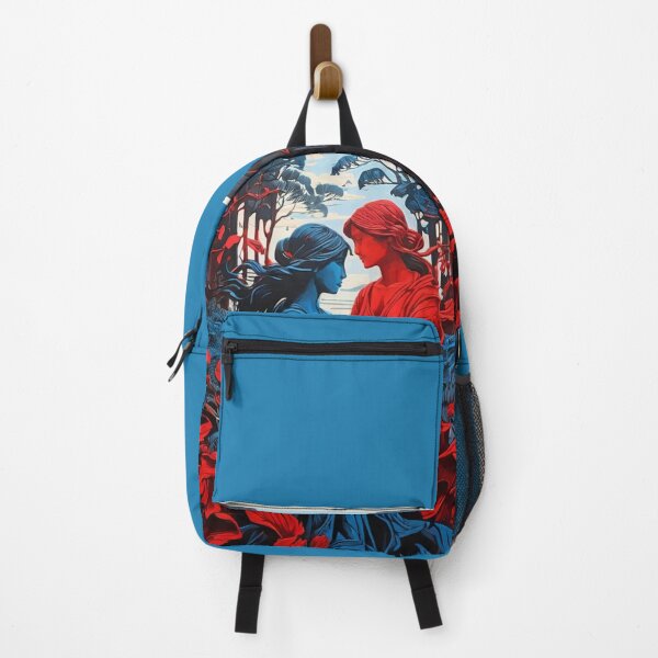Item preview, Harmony of Two Figures in Red and Blue designed and sold by KilianSzmid.