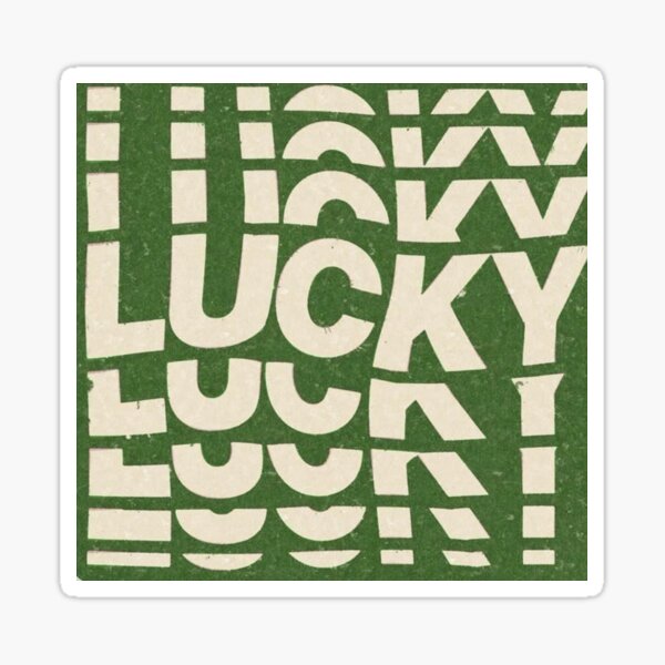 Item preview, get lucky designed and sold by lexi3832.