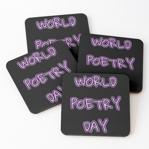 Item preview, world poetry day designed and sold by SlocifieShop.