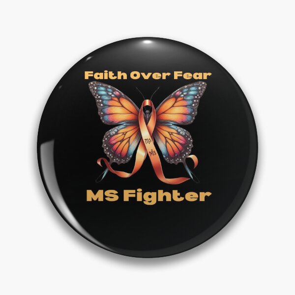 Item preview, Faith Over Fear Multiple Sclerosis Warrior Awareness designed and sold by PrintHorizonD.