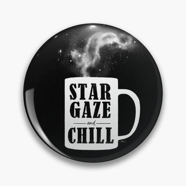 Artikelvorschau, Tassendesign „Stargaze and Chill“ entworfen und verkauft von AKelleyDesigns.