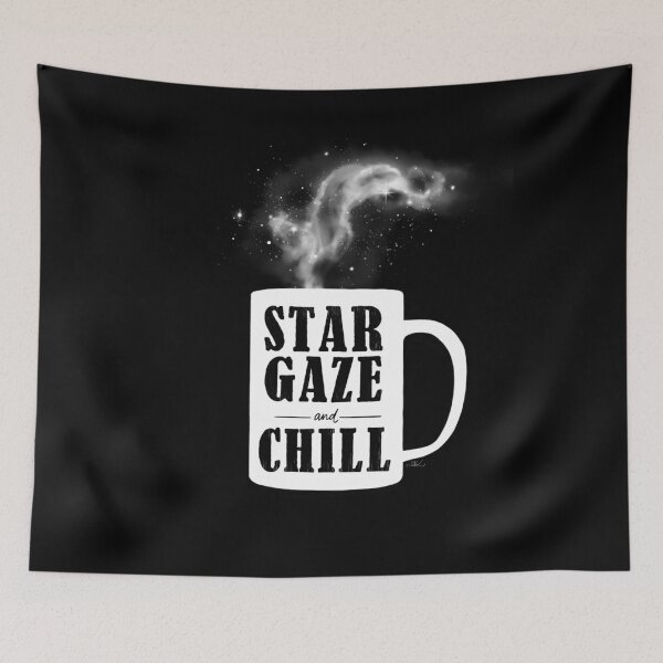 Item preview, Stargaze and Chill Mug Design designed and sold by AKelleyDesigns.