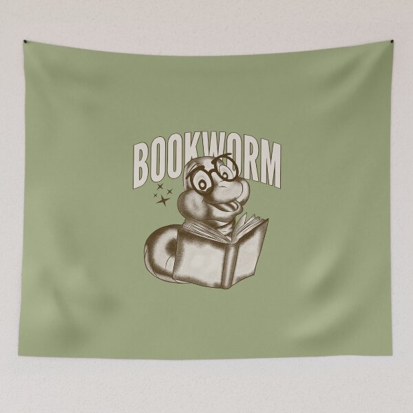 Item preview, Antique Bookworm designed and sold by BaffledSnout.