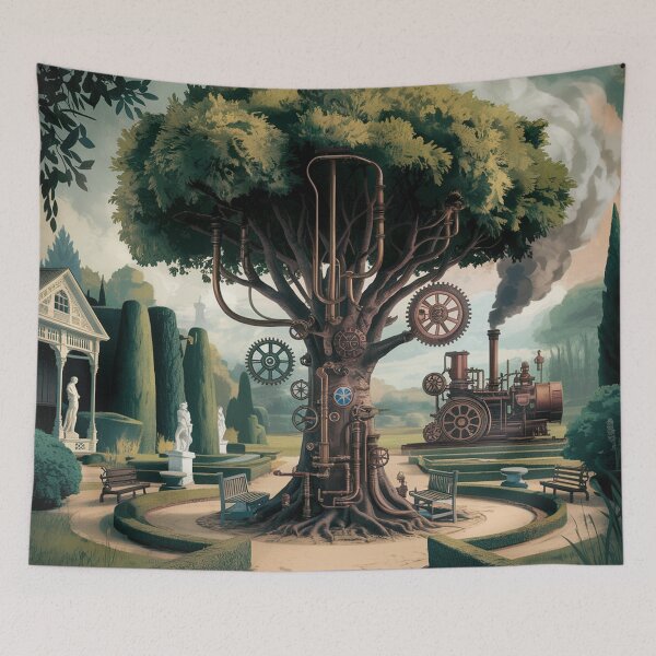 Item preview, Tree in surreal steampunk style designed and sold by Lilashakti ⭐️ ⭐️ ⭐️ ⭐️ ⭐️.