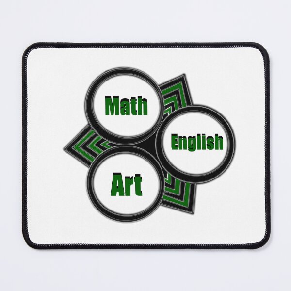 Item preview, “Elegant Educational Design - Math, English, Art” designed and sold by Ramadane_design1.