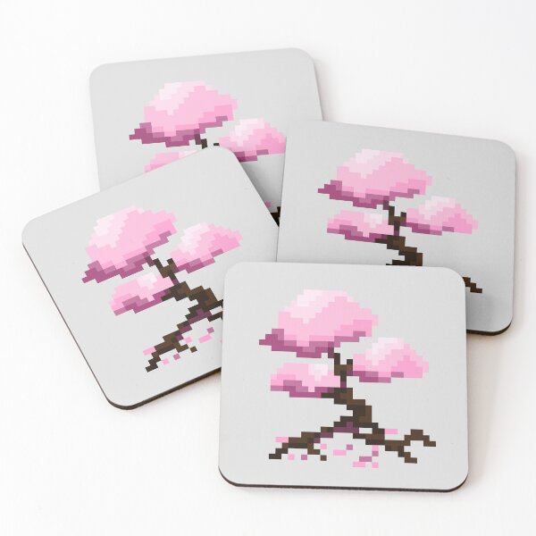 Item preview, Sakura Tree Pixel Art designed and sold by piacore.