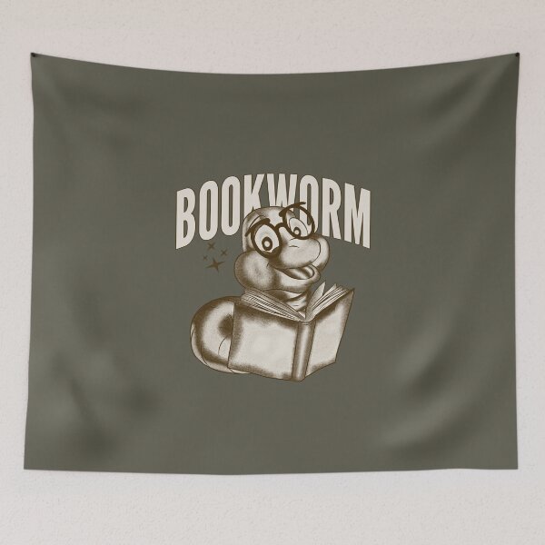 Item preview, Antique Bookworm designed and sold by BaffledSnout.