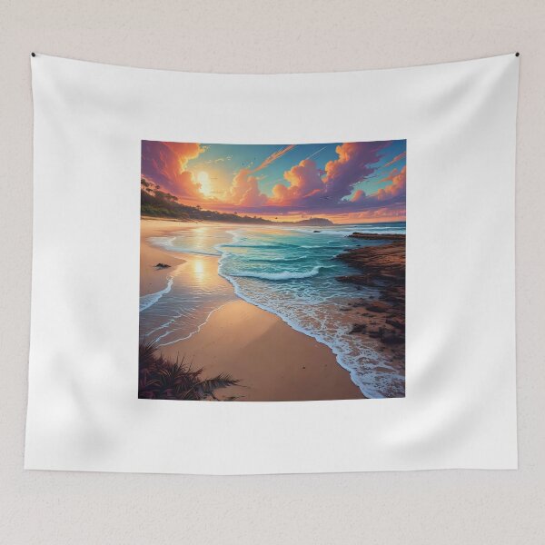 Item preview, Artistic beach side. designed and sold by Nomad-Maynard.