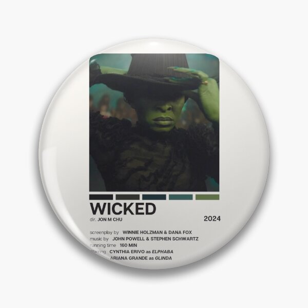Item preview, Wicked (2024) Movie Poster designed and sold by YellowishCat15.