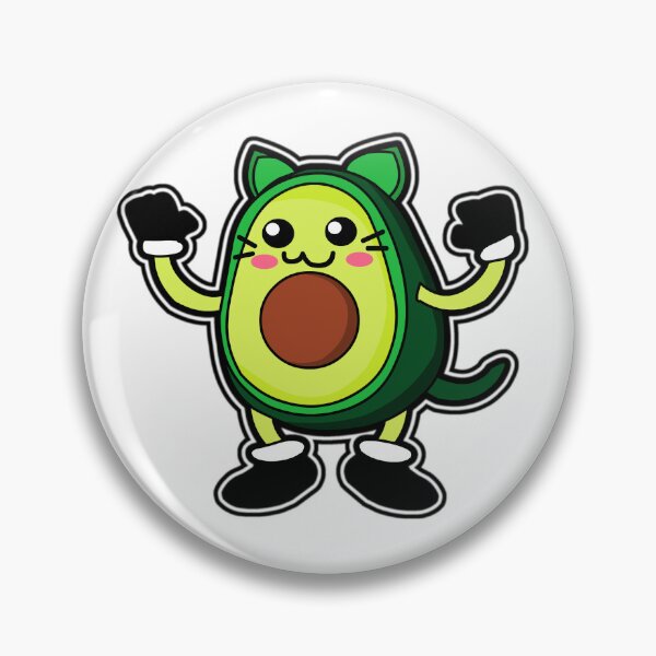 Item preview, Avocado Cat designed and sold by fantasmahappy.