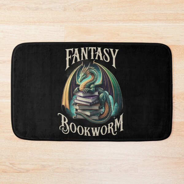 Item preview, Fantasy Bookworm - Dragon and Books Fantasy Illustration designed and sold by MagicWander.