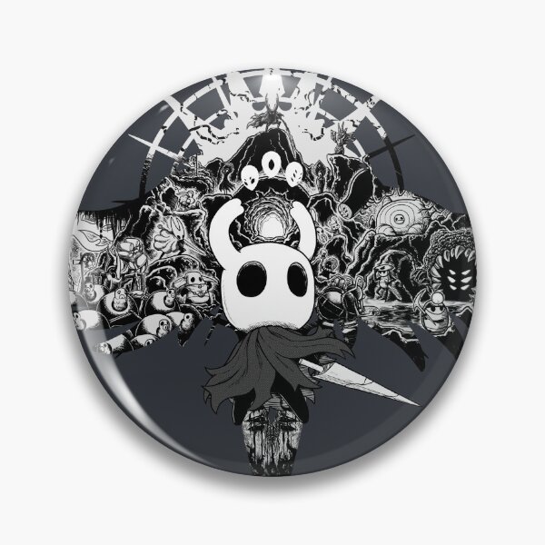 Item preview, Top Ten #13 - Hollow Knight (Black & White) designed and sold by henlp.