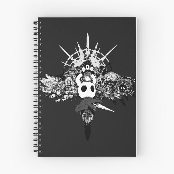 Item preview, Top Ten #13 - Hollow Knight (Black & White) designed and sold by henlp.