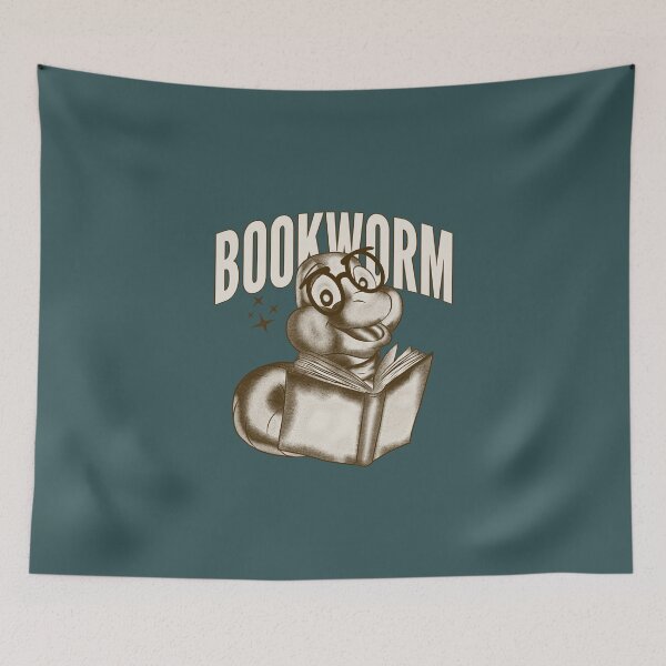 Item preview,  Antique Bookworm designed and sold by BaffledSnout.