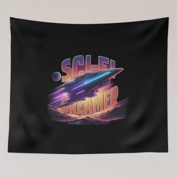 Item preview, Sci-Fi Dreamer - Space Adventure Sci-Fi Shirt designed and sold by MagicWander.