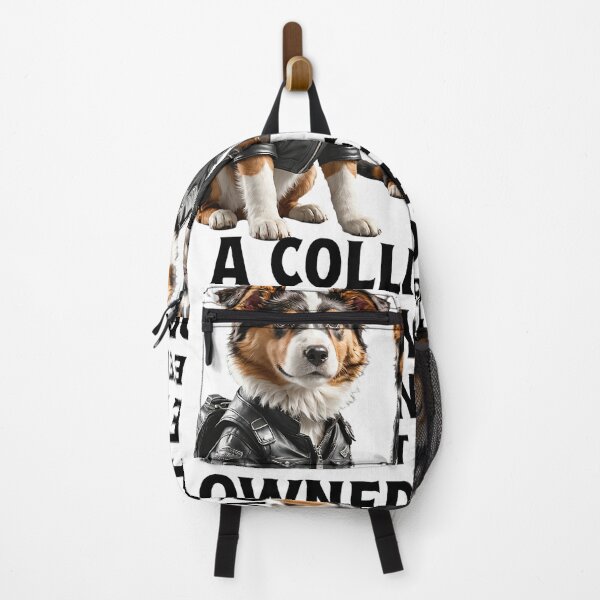 Item preview, Owner of cute pet puppy Collie dog. designed and sold by Drone-tees.