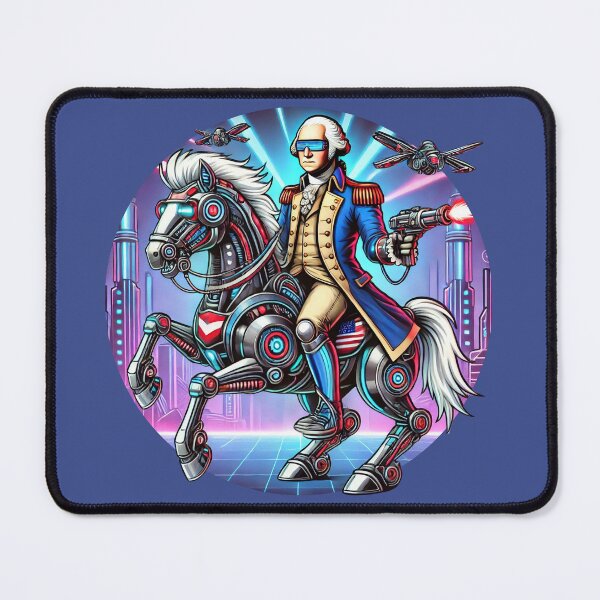 Item preview, Red, White, and BOOM! George Washington in Cyberspace designed and sold by CrypRenaissance.