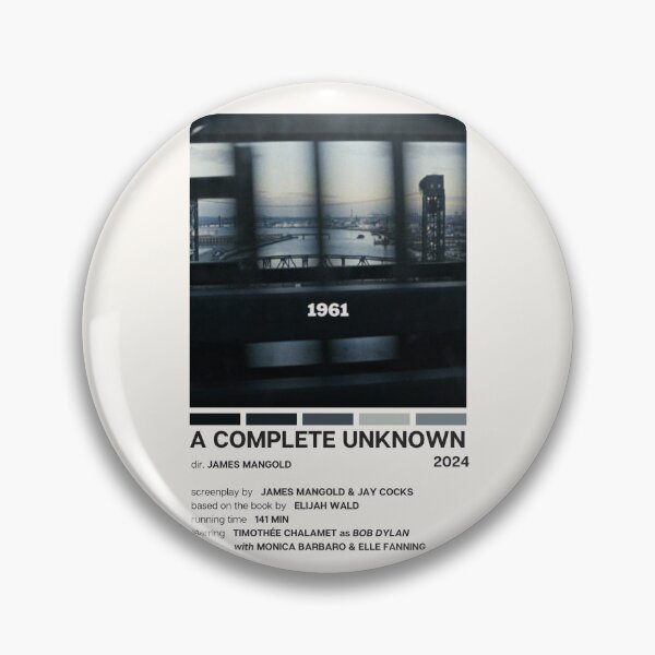 Item preview, A Complete Unknown (2024) Movie Poster designed and sold by YellowishCat15.