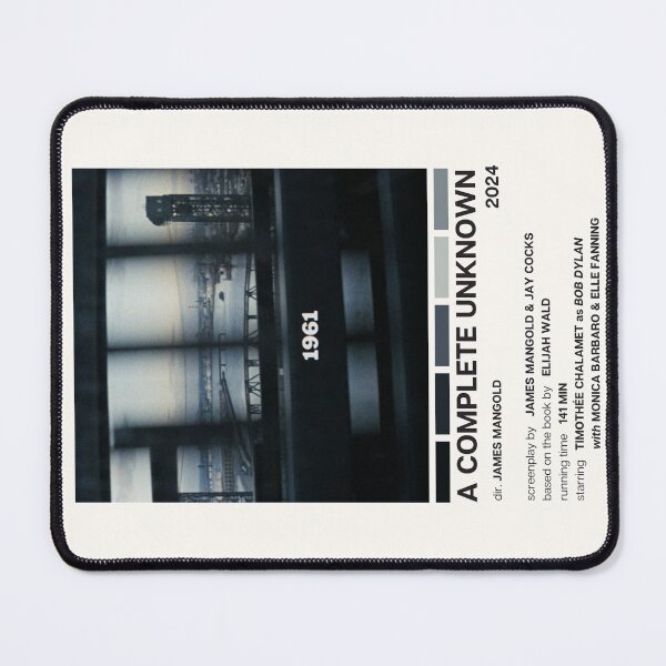 Item preview, A Complete Unknown (2024) Movie Poster designed and sold by YellowishCat15.