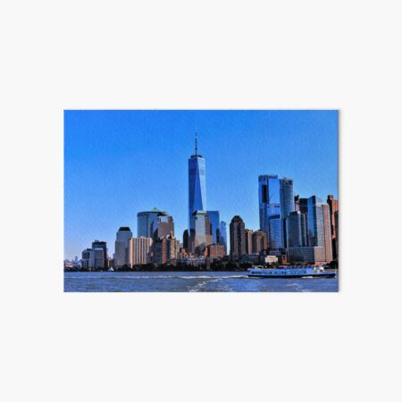 Artikel-Vorschau von Skyline von New York mit One World Trade Center, designt und verkauft von Aure50.