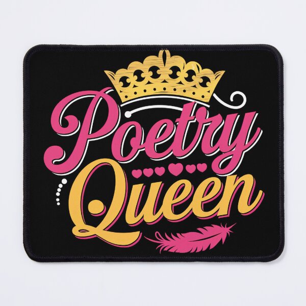 Item preview, poetry queen design world poetry day designed and sold by SlocifieShop.