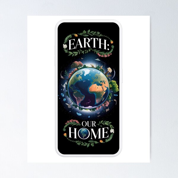Item preview, Earth: Our Home designed and sold by Art Intelligence.