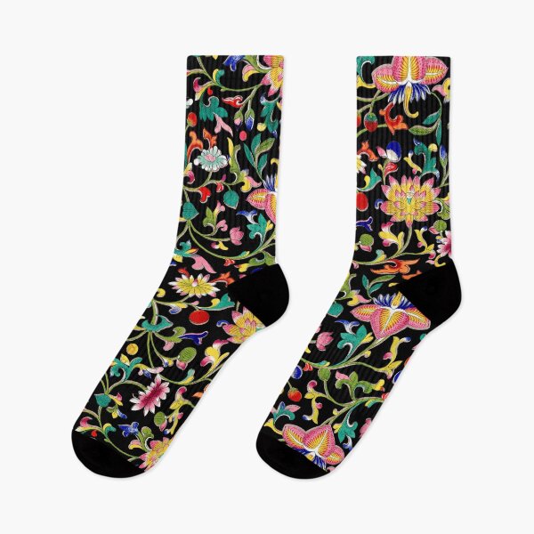 Artikelvorschau, Owen Jones Chinesisches Ornamentmuster Lotusblumen und Weinrebe entworfen und verkauft von Pixelchicken.