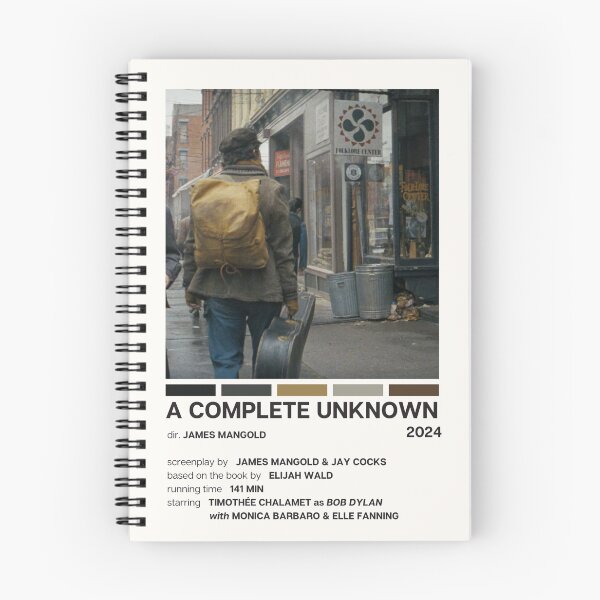 Item preview, A Complete Unknown (2024) Movie Poster designed and sold by YellowishCat15.